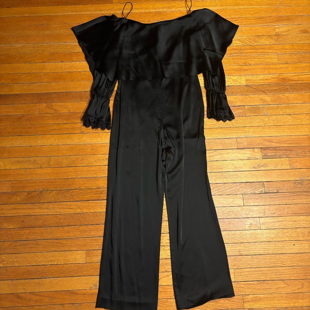 Jonathan Simkhai Black Romper Wmns Size 8